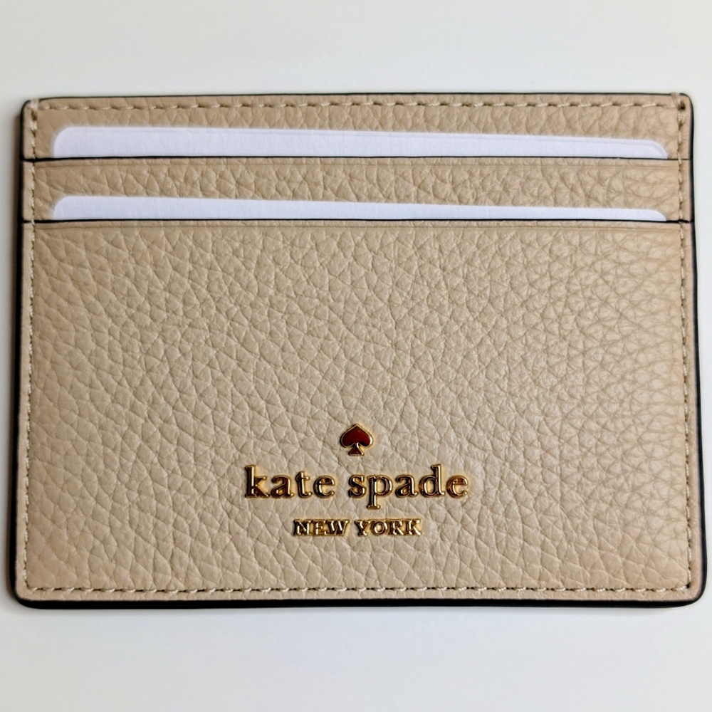 ✨ Kate Spade Pebbled Leather Cardholder – NWT ✨